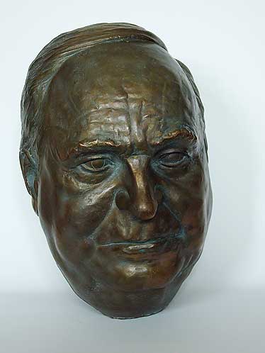 Kanzlerköpfe: Helmut Kohl
